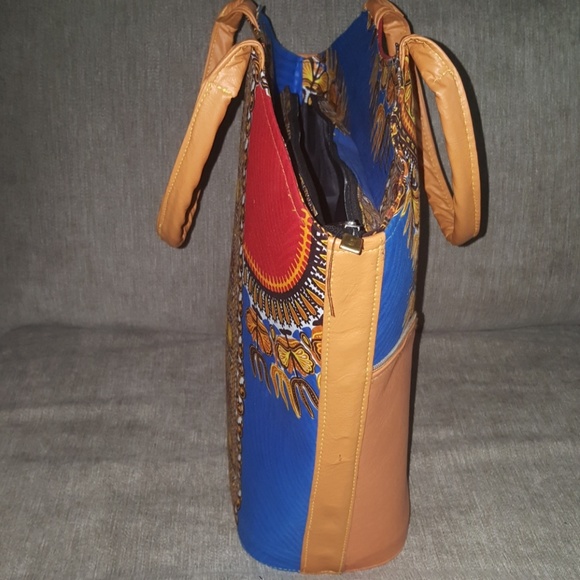 Dashiki tote / purse / bag - Picture 3 of 7
